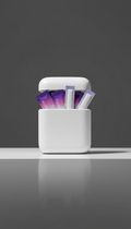 Estuche Pure White para Tiras Blanqueantes