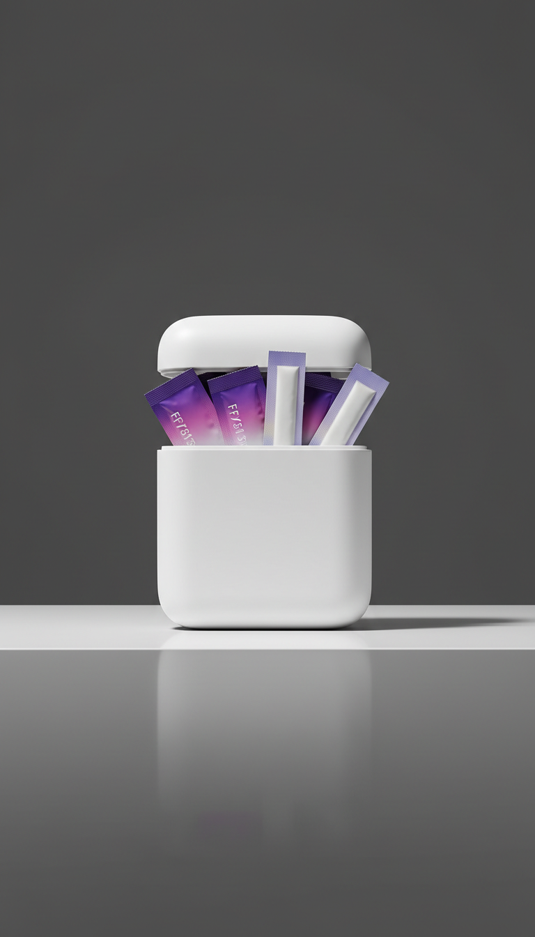Estuche Pure White para Tiras Blanqueantes